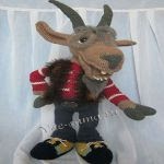  patron gratis cabra amigurumi | free pattern amigurumi goat 