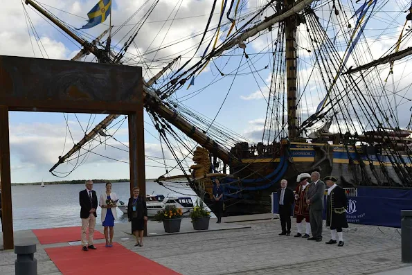 Crown Princess Victoria inaugurated the 'Södra hamnplanen' dock