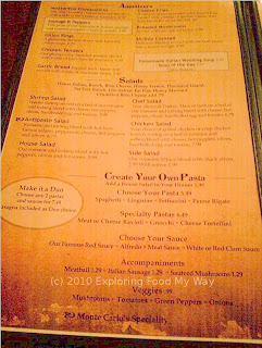 Monte Carlo's Menu Page 2