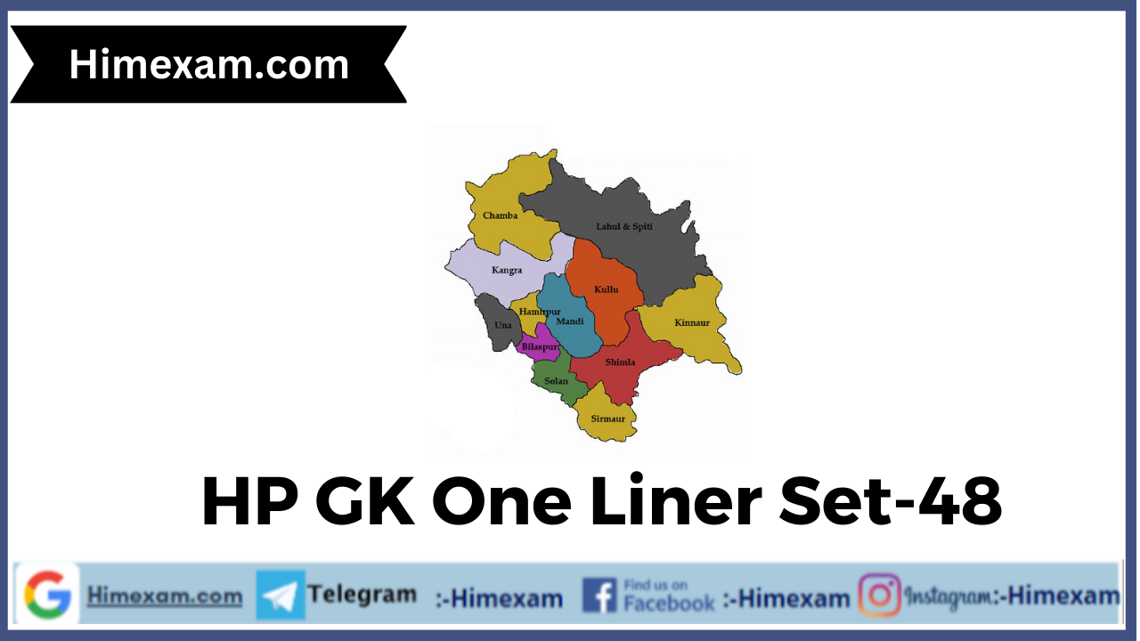 HP GK One Liner Set-48