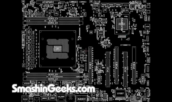 Free ASRock X79 EXTREME 4 Rev 1.03 70 MXGJH0 A33 Schematic Boardview
