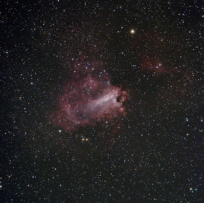 M17, nebulosa "Omega" a Sagitari - 14/08/2023