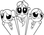 powerpuff girls coloring book