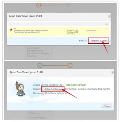 Cara Mengajukan Verval Ijazah S1 di SImpatika