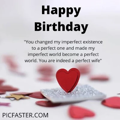 Top 15 Romantic Happy Birthday Wishes Images For Wife 2021