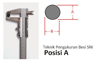 cara mengukur besi beton