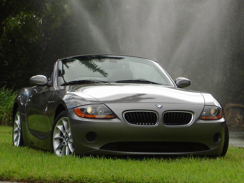 The BMW Z4 is a rearwheel drive sports car by the German car maker BMW