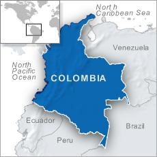 Colombia Curious Map