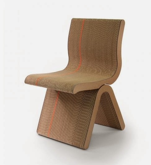 paper | recycled cardboard chair