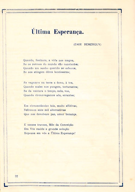 PROGRAMA DA FESTA DE NOSSA SENHORA DA CONCEIÇÃO - 1967 - PAG 32