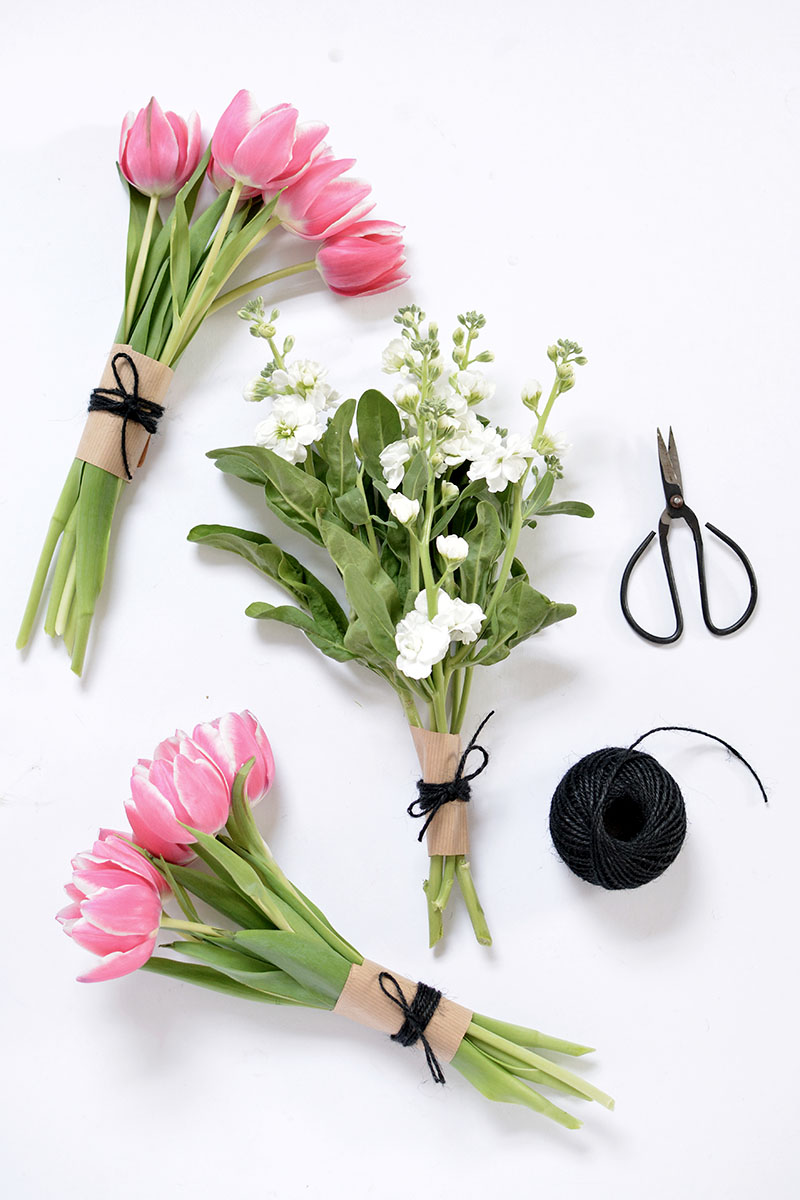 4 ways to wrap a flower bouquet | BURKATRON