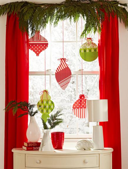 window christmas decorations