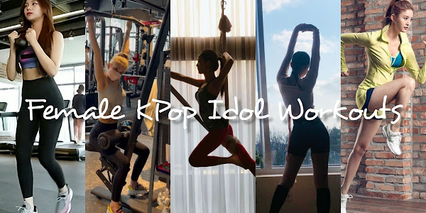 Female kpop idol workouts