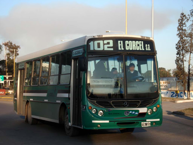 EL CORCEL S.A. LINEA 102(ESTE COCHE SUFRIO UN CHOQUE)