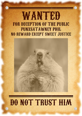 Groundhog wanted poster