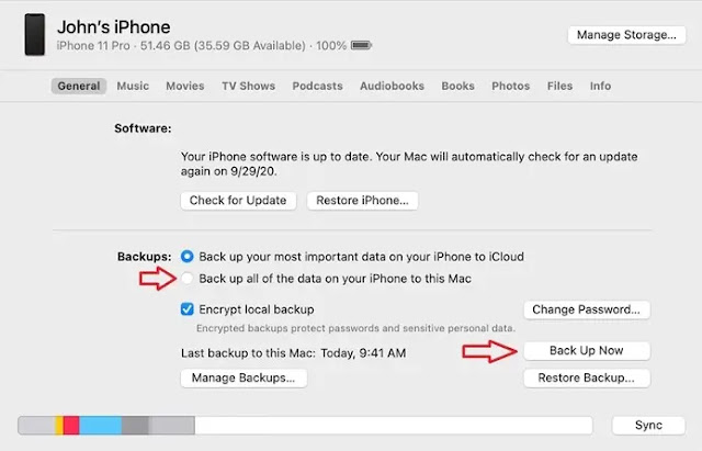 العودة من  iOS 16 Beta إلى iOS 15