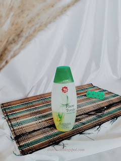 review viva face tonic green tea