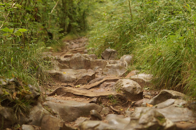 the four waterfalls trail Ystradfellte brecon beacons