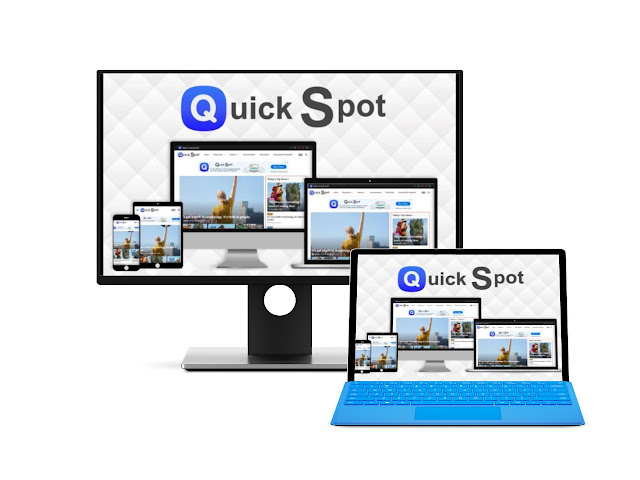 QuickSpot - Responsive News & Magazine blogger template