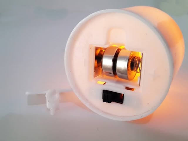 Baterai Kancing Lilin Elektrik Mini