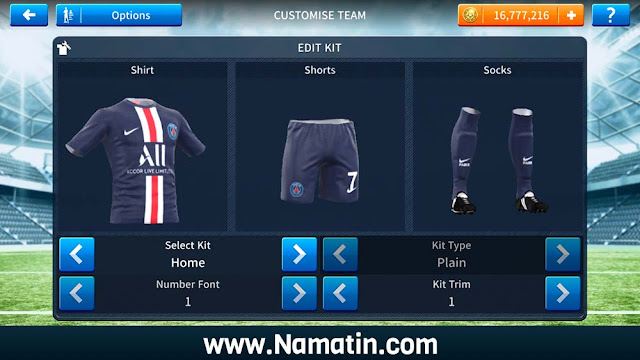 Download Jersey Dream League Soccer PSG 2019