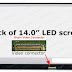 14.0 LED Slim 30 pin HD