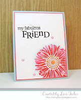 My Fabulous Friend card-designed by Lori Tecler/Inking Aloud-stamps from Papertrey Ink