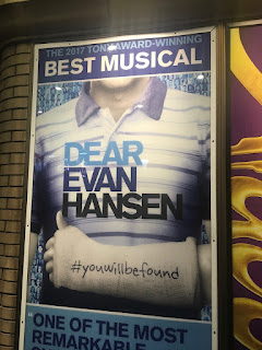 Dear Evan Hansen Poster Broadway Musical NYC