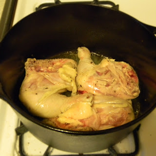 Chicken Legs in Dutch Oven