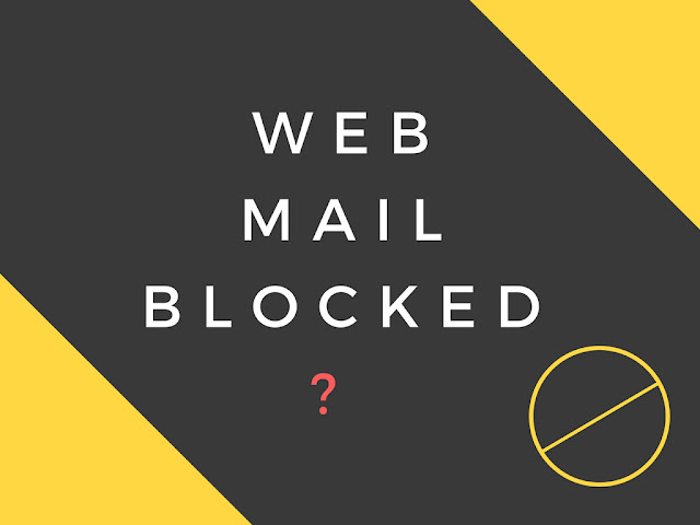 Web-mail blocked