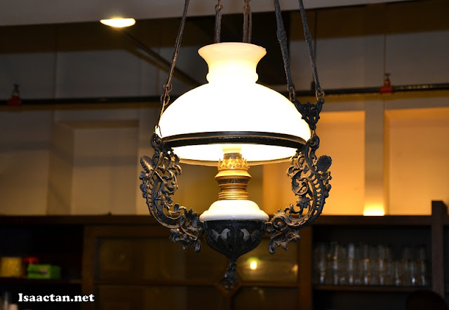 One of the lighting decor used at Coriander Leaf Restaurant