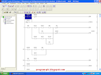 Software PLC Mitsubishi GX Developer