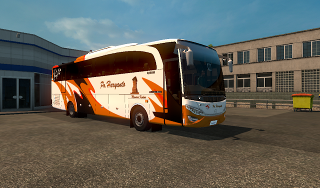 Mod ets2 Jetbus 2 HD M.Husni CO.MM Livery Haryanto