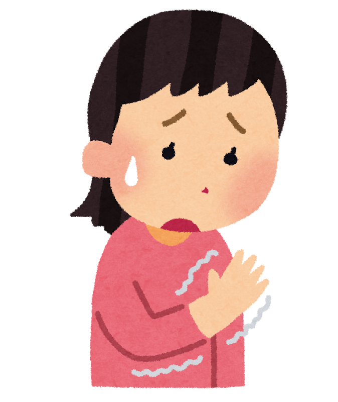 手の震えのイラスト かわいいフリー素材集 いらすとや