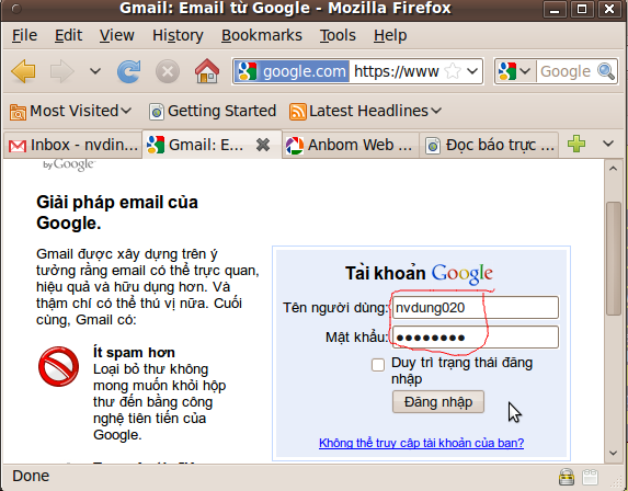 Tai Gmail Ve Dien Thoai Free