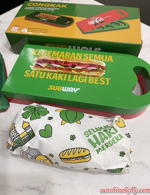 Subway's New Curry Sekali Sub, Subway Malaysia, Subway Curry Sekali Sub, bespoke Sub wrapper, Food