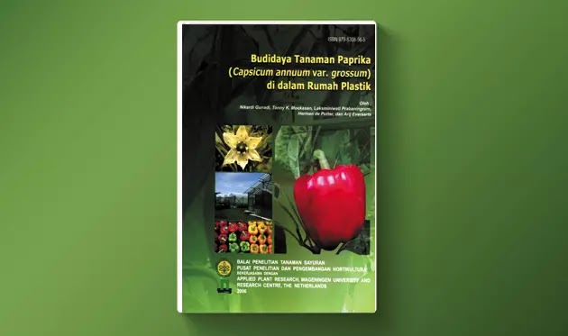 Buku Budidaya Paprika di Dalam Rumah Plastik