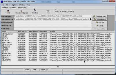 Lenovo A850 Latest Firmware Files