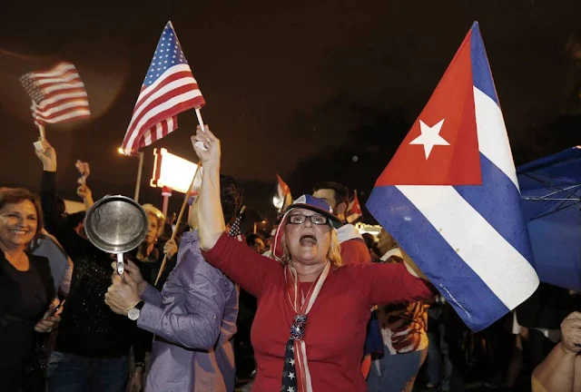 Fotos celebración muerte Fidel Castro