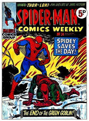 Spider-Man Comics Weekly #34, the Green Goblin