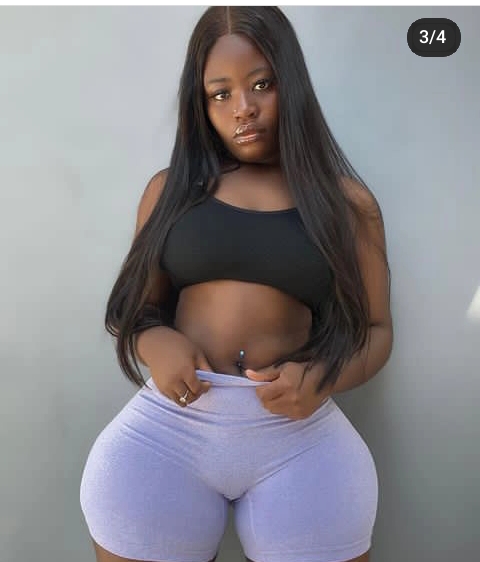 Ghanaian Curvy Model, Narkie, Displayed Curves In A Short Yoga Pant    Having beautiful shape is an added advantage for most model online Interestingly, they are using that figures to attract more followers and that have been working them.  However, Ghanaian curvy model Narkie took to her Instagram to share beautiful photos of herself posing in a white short skintight yoga pant  Many of Narkie fans who happens to saw this image below on their IG feeds  comments on Narkie's frame in the tight pants   Take a look at the photos below