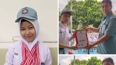 Vanessa Siwa SMA Hang Tuah 1 Sabet 8 Medali di Event Garuda Saint Student Compettition 2022