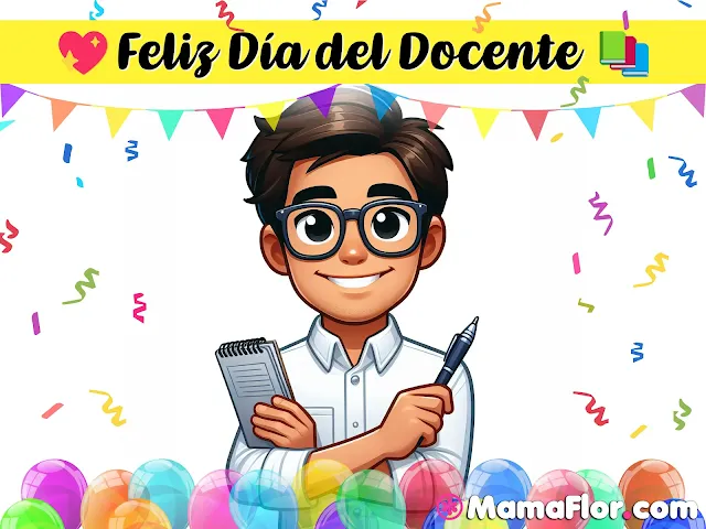 ¡Feliz Día del Docente!