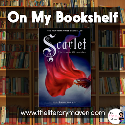 Scarlet, Book Two of the Lunar Chronicles, by Marissa Meyer puts a spin on the classic tale of Little Red Riding Hood. Scarlet's grandmother is missing and Wolf is assisting in the search, but he may also be involved in her disappearance. His true loyalties are revealed in the end, but by then it may be too late. Read on for more of my review and ideas for classroom use.