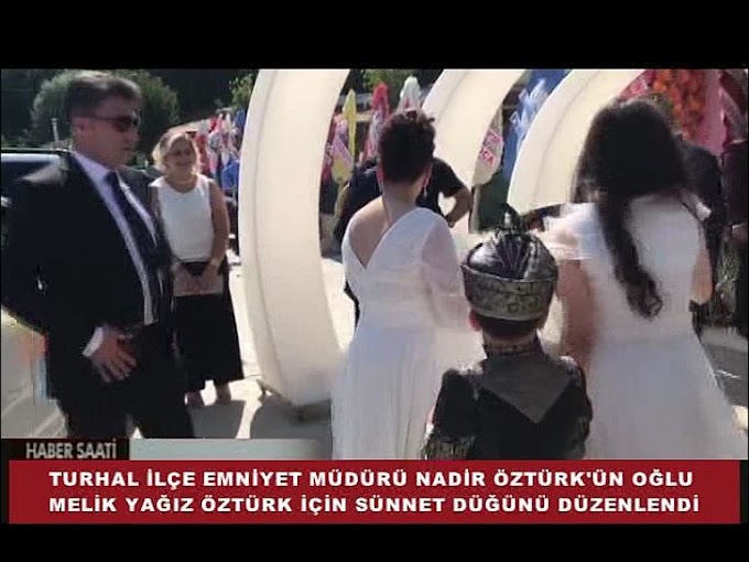 Turhal İlçe Emniyet Müdürü Nadir Öztük'ün oğlu Melik Yağız Öztürk için 