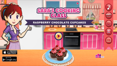 Iphone Webアプリ 材料を準備してカップケーキを作るアイテム探しシミュレーション Raspberry Chocolate Cupcakes Webstjam