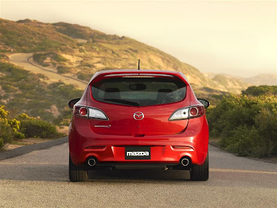 2010 Mazdaspeed3 Rear View