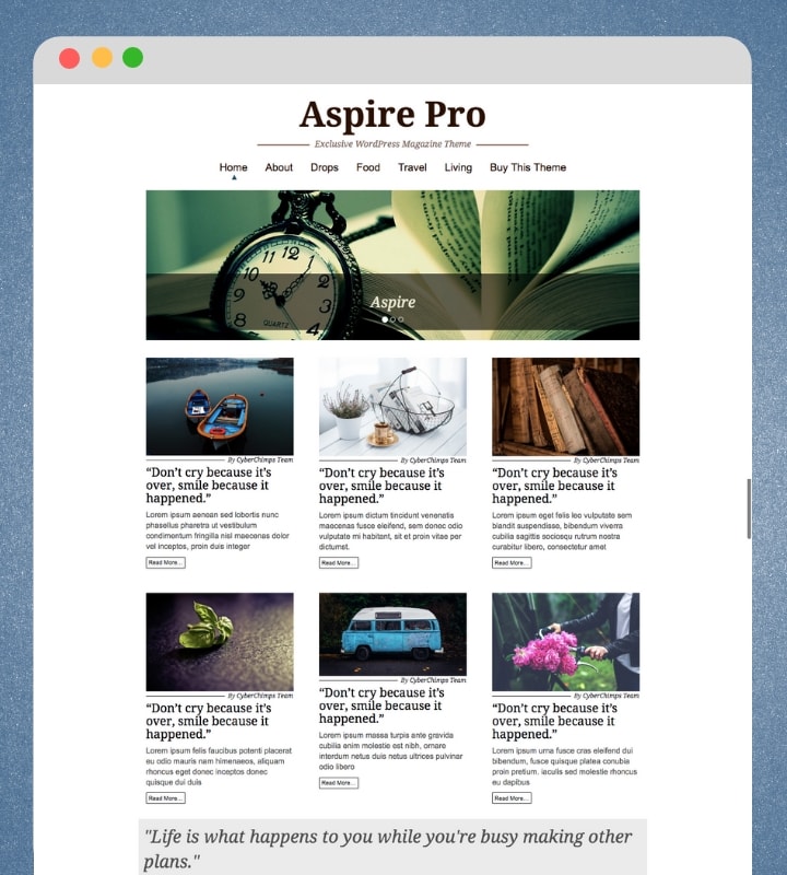 Aspire Pro (Perfect WordPress Magazine Theme)