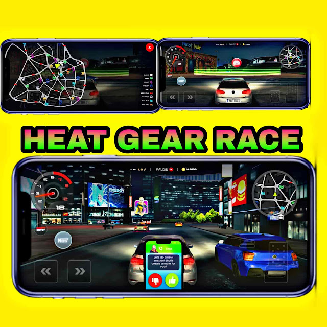 HEAT GEAR RACE MEJOR JUEGO DE CARRERAS DE AUTOS