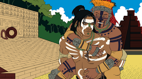 Unknown Mayan Couple by Ryan Grant Long